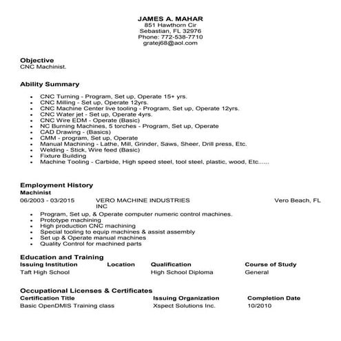 James Resume | PDF
