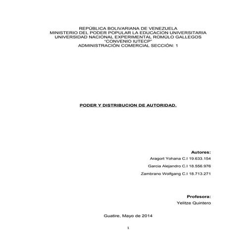 9 expo poder y distribución de autoridad
