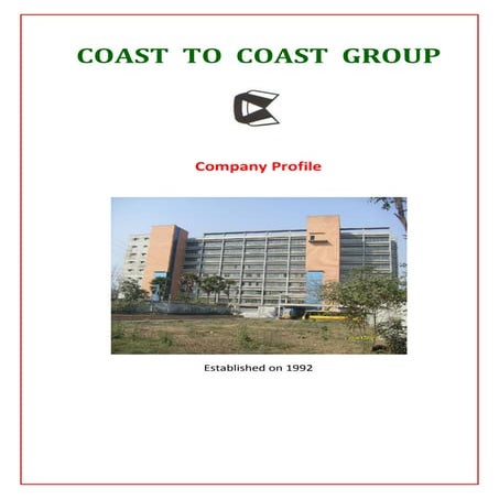 Coast To Coast Group Profile Updated May 2014 | PDF