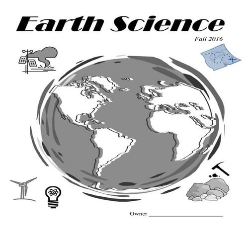 Earth Science 1st Sem 2016