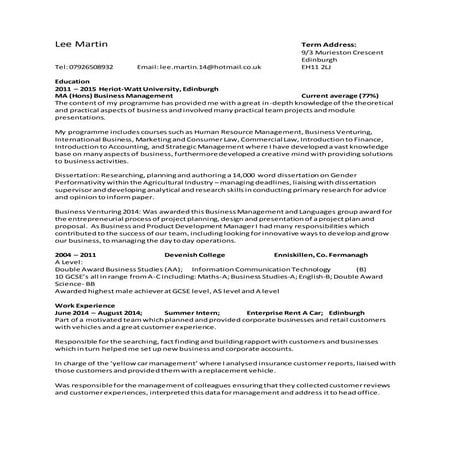 Dissertation Examples | Sample Dissertations | PDF