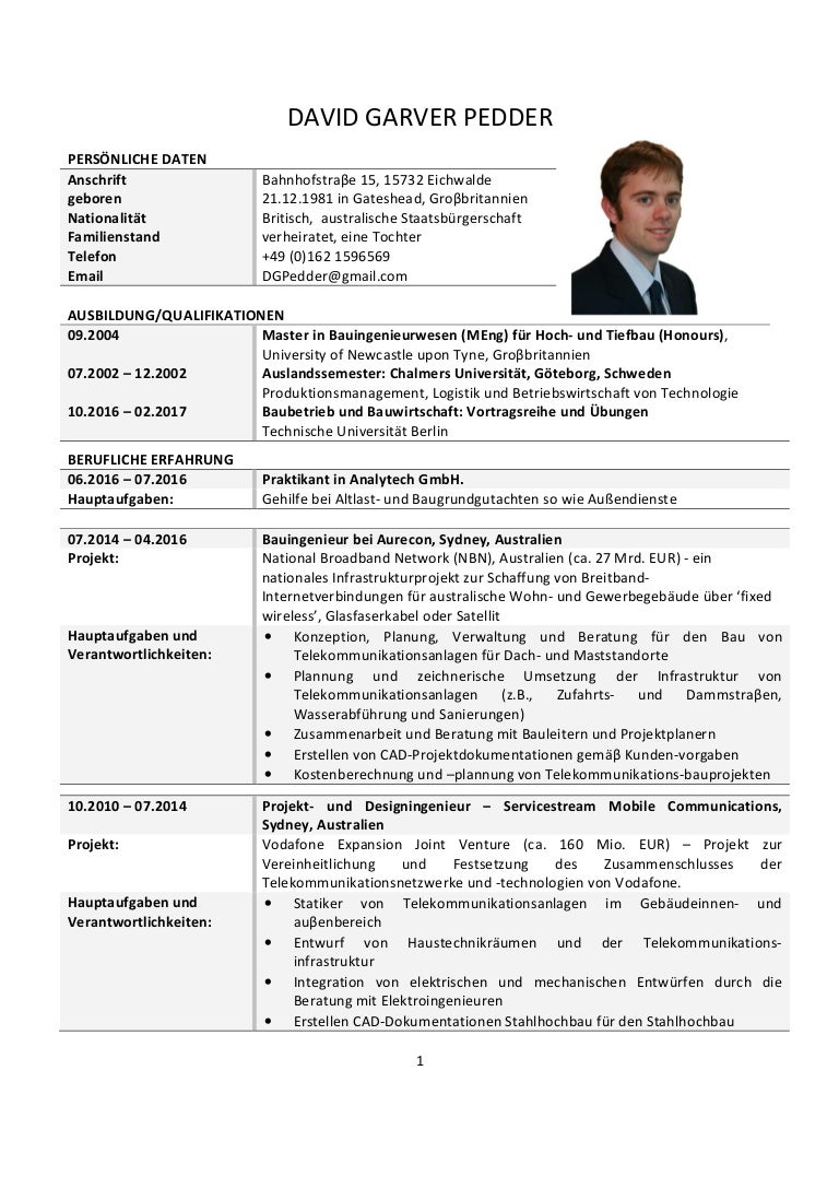 David Pedder_Lebenslauf..