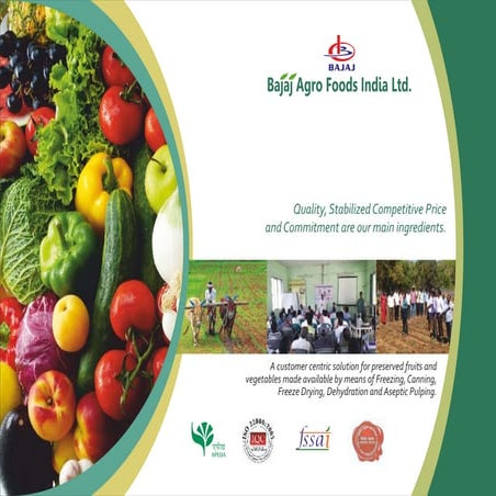 Bajaj Agro Foods India Ltd