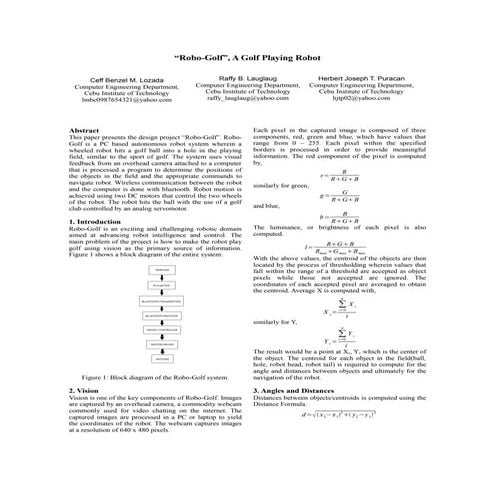 roboGolf-CIT-research-congress
