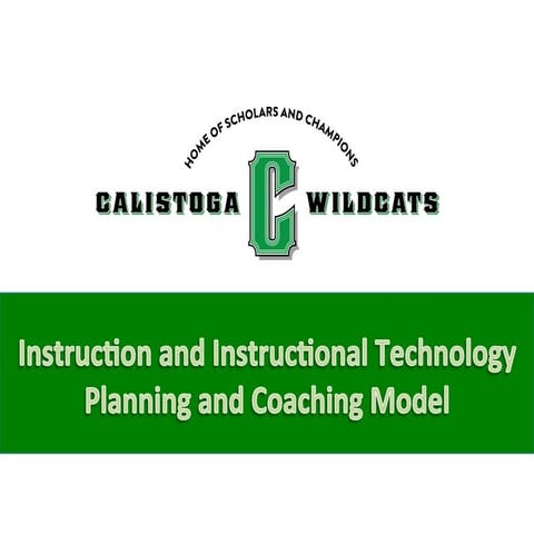 CJUSD Instructional Coaching Model