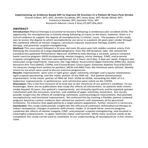 NeuroplasticityOT | PPTX