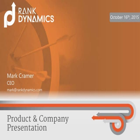 Mark Cramer, Ai product management at Parc