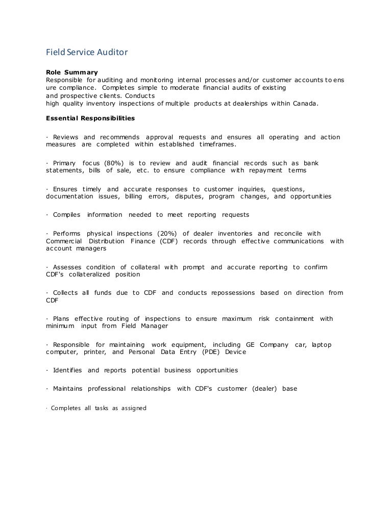 GE Job Descriptions