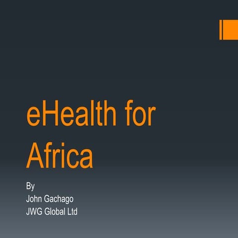 eHealth for Africa