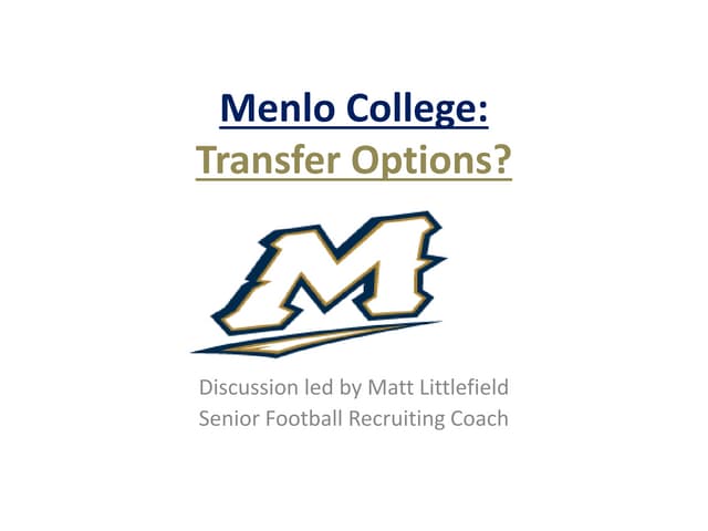 Menlo Transfer-MEL