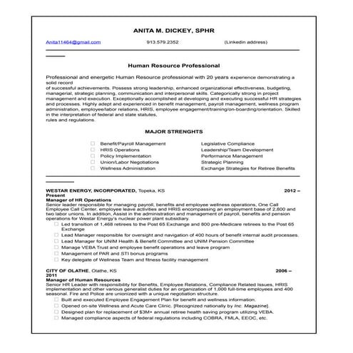 Dickey Anita - Resume 6 19 15