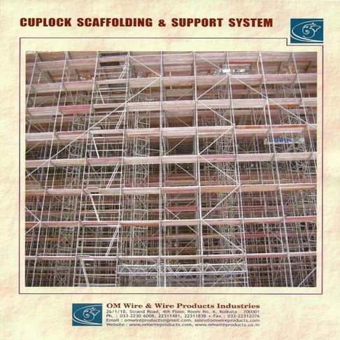 CUPLOCK & SCAFFOLDING SYSTEM | PDF