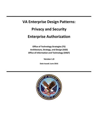 Authorization Enterprise Design Pattern