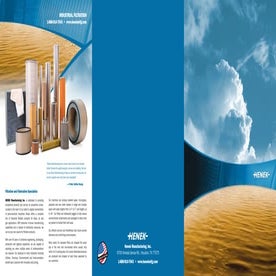 HENEK MFG BROCHURE