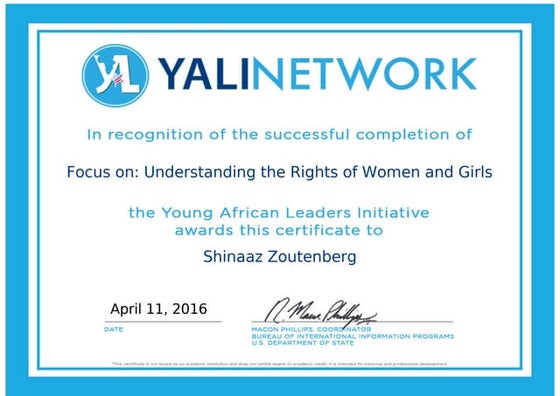 YALI_Certificate (2) | PPT