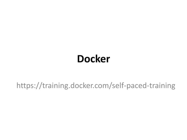 Docker