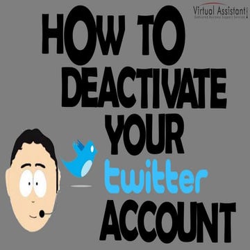 How to Deactivate Your Twitter Account