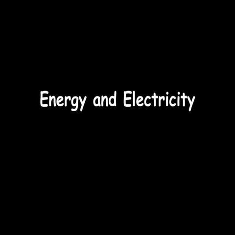 9 i energy and electricity