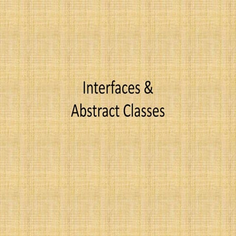 9, interfaces | PPTX