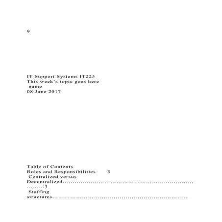 9IT Support Systems IT225This week’s topic goe.docx