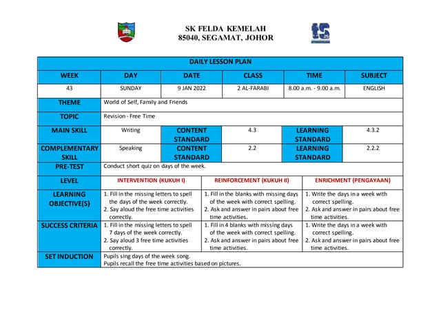 Jadual Penggunaan Komputer Riba di sekolah | DOCX