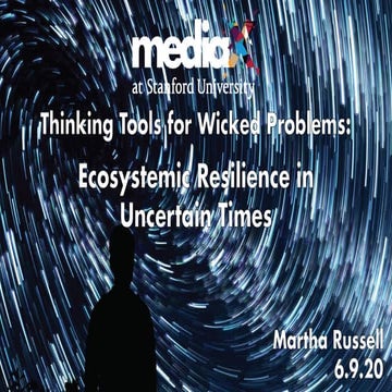 Ecosystemic Resilience in Uncertain Times