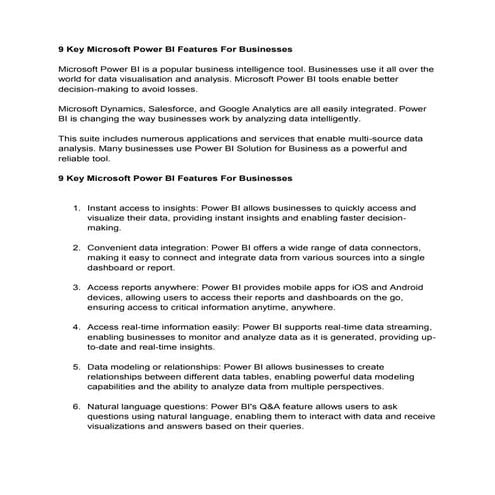 9 Key Microsoft Power BI Features For Businesses.docx