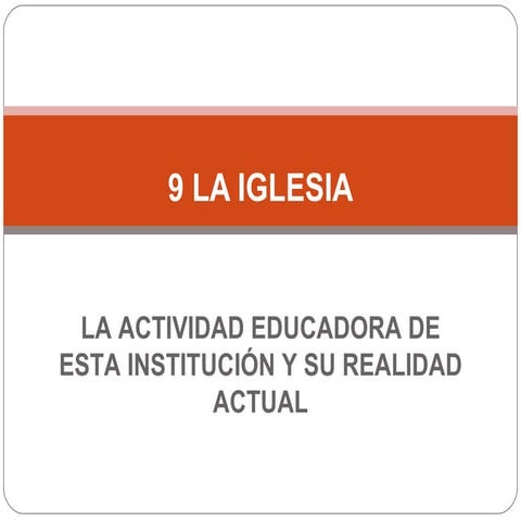 9 La Iglesia | PPT
