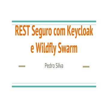 Rest seguro com keycloak e wildfly swarm
