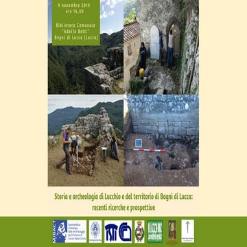 Bagni di Lucca e Lucchio tra la tarda antichità e la prima età moderna: doman...