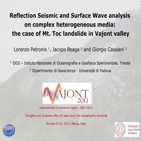 9oct 1 petronio-reflection seismic
