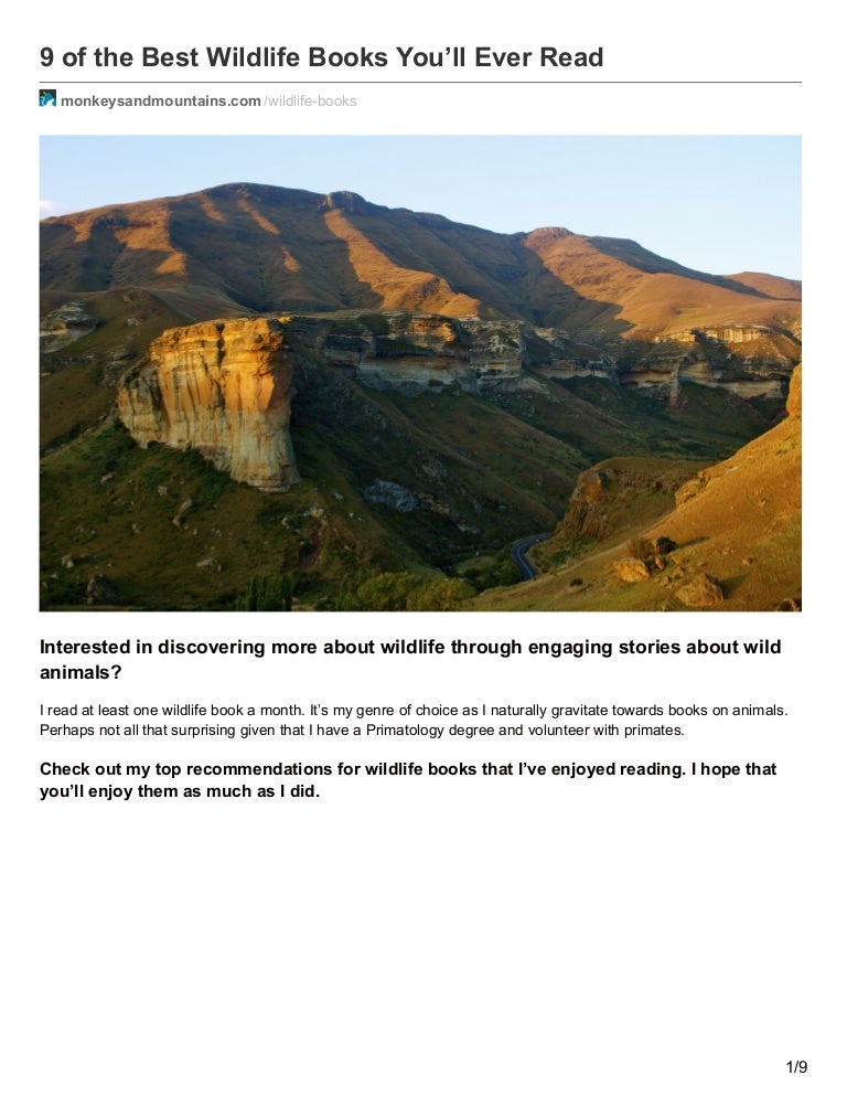 9 of the Best Wildlife Books You’ll Ever Read