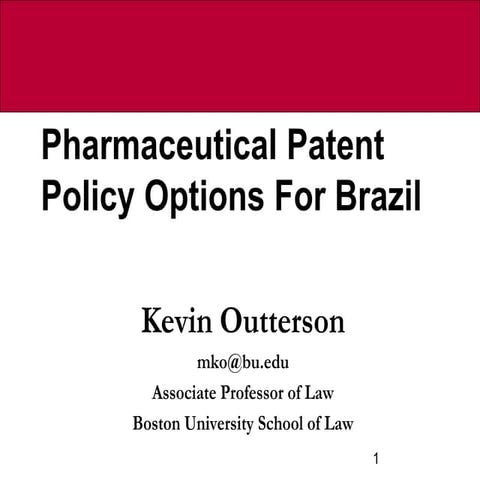 Indústria farmacêutica brasileira | PDF