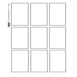 9 Panel Comic Book Page