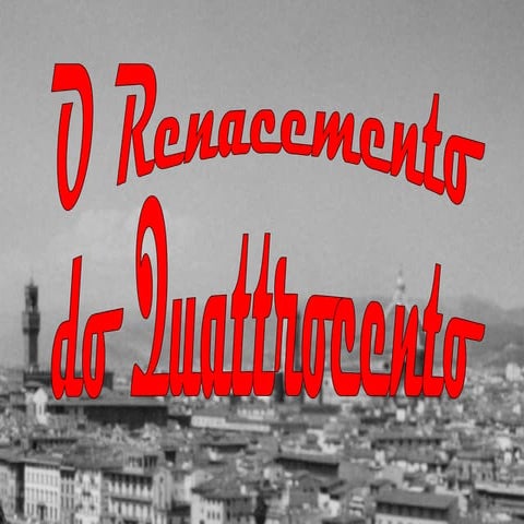 Renacemento do Quattrocento