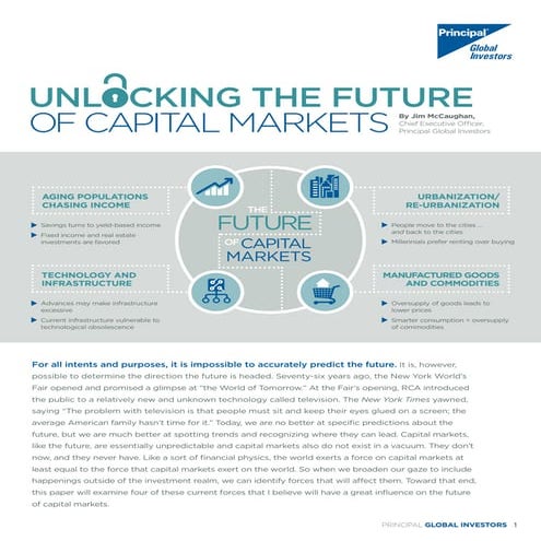 9 principal unlocking the future of capital markets