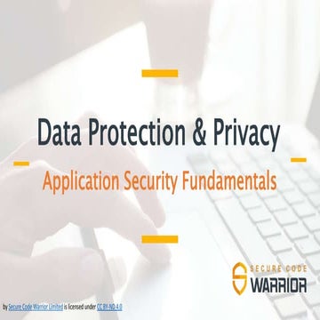 Secure Code Warrior - Privacy
