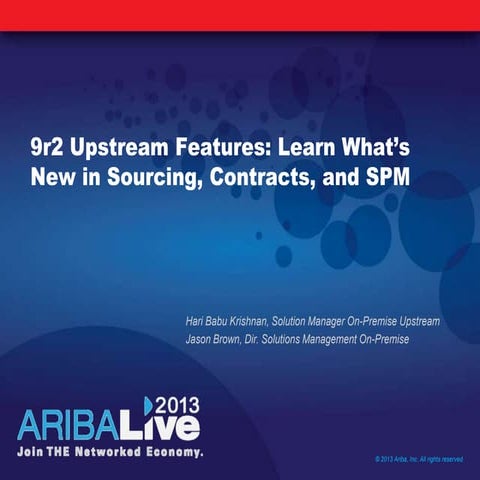 9r2 Upstream Features Learn What’s Coming Next in Sourcing Contracts and SPM