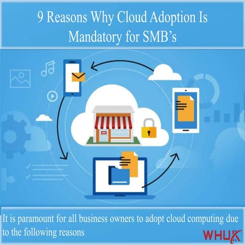 9 Reasons Why Cloud Adoption is Mandatory For SMBs | PPTX