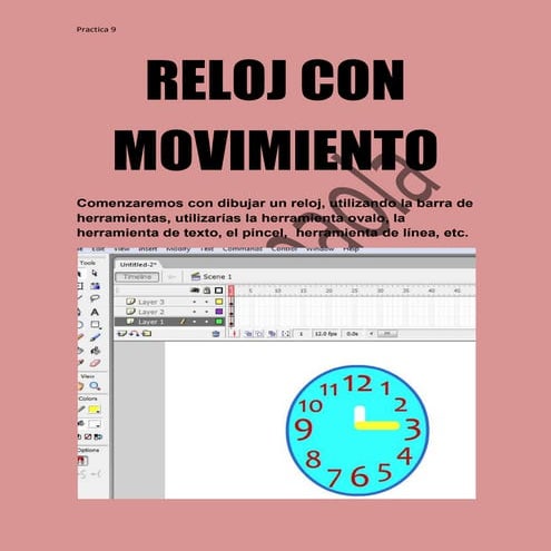 9 reloj con movimiento