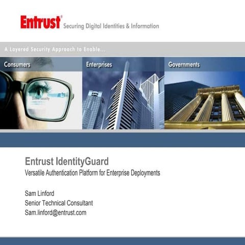 SmartCard Forum 2010 - Enterprise authentication