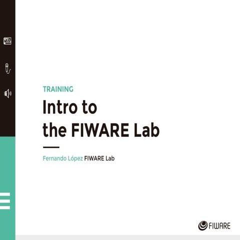 Intro to the FIWARE Lab