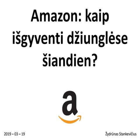 Žydrūnas Stankevičius - Amazon: kaip išgyventi džiunglėse šiandien?