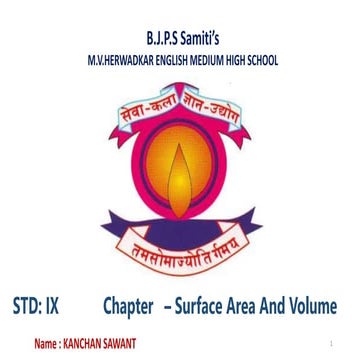 9 std Surface Area And Volume.pptx ppt ppt