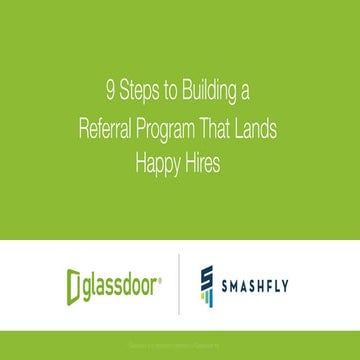 9 Steps to Building a Referral Program that Lands Happy Hires
