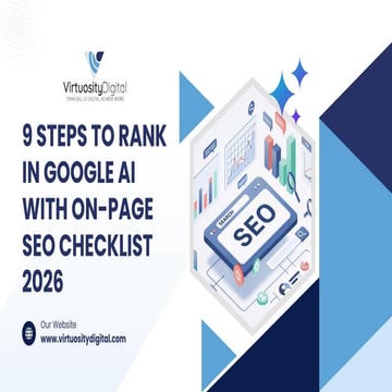 Technical SEO Checklist to Improve Site Performance | PDF