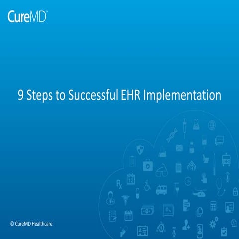 9 steps to successful ehr implementation