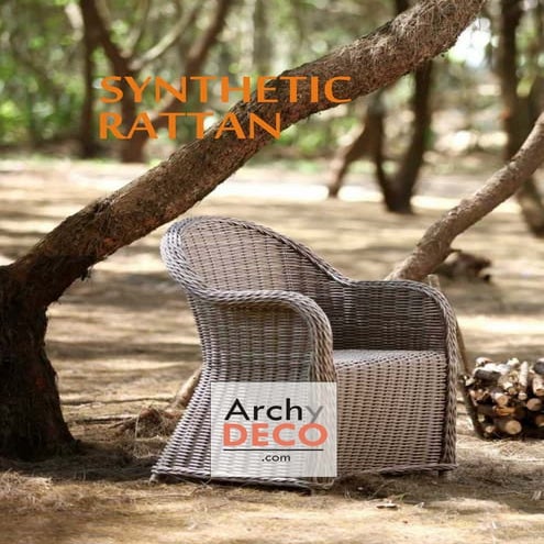synthetic rattan archydeco coleccion 2015, rattan sintético