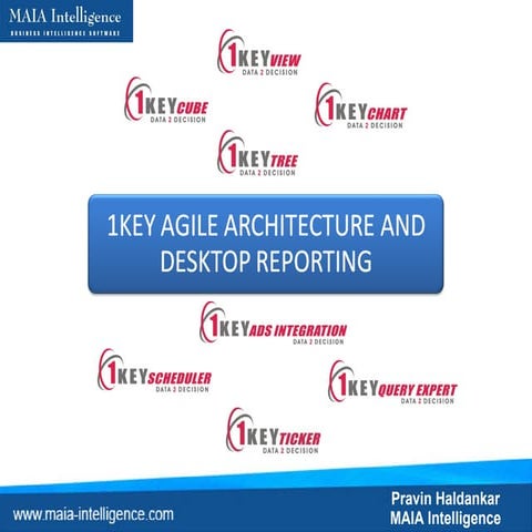 Become BI Architect with 1KEY Agile BI Suite