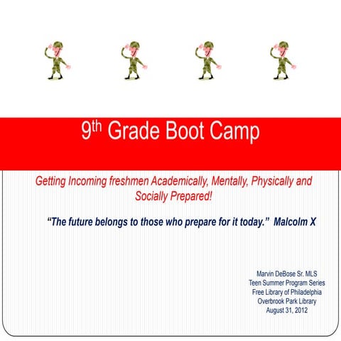 9th Grade Boot Camp
